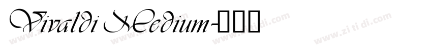 Vivaldi Medium字体转换